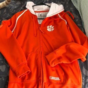 Clemson Zip Up and hood